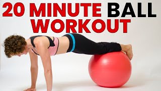 20 Minute Ball Workout for Active Seniors &amp; 50 Plus