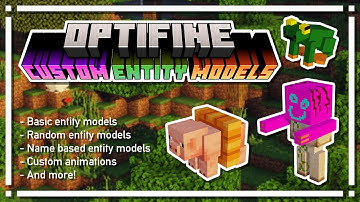 OptiFine CEM - How to create Custom Entity Models using OptiFine [Blockbench Tutorial] [Updated]