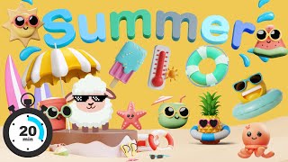 Beach Sensory Summer with Lamby and  Dancing Surf Boards!  | Sensory Lamb