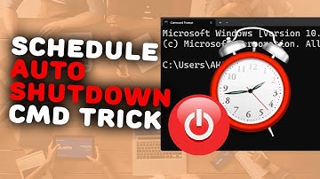 How to Schedule an Auto-Shutdown on PC Using Command Prompt