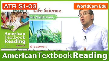 Learn English | American Textbook Reading | Grade 1 Science | Lesson 03 | Brian Stuart (미국교과서)