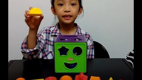 Learn Shapes - Playskool Shapes Sorter Cube
