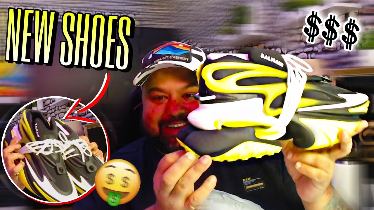 Goldie Rapper Trainers Goldy Bhai Unboxing His Sexy New Shoes😍 | Vibe With Goldy - YouTube