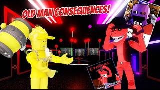 TESTING OLD MAN CONSEQUENCES! | Faz Nights Tower Defense | screenshot 5