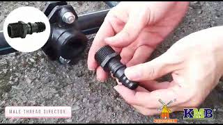 How to connect Windmill LDPE Fitting to Tubing Pipe screenshot 1