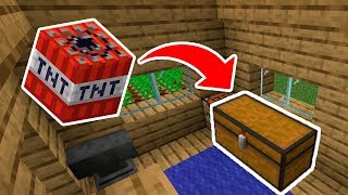 5 SERVER TROLL PRANK TRAPS put in your FRIENDS HOUSE for REVENGE in Minecraft 1.16 Survival Tutorial