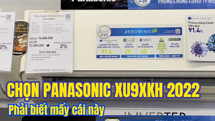 Đánh giá máy lạnh panasonic 1hp