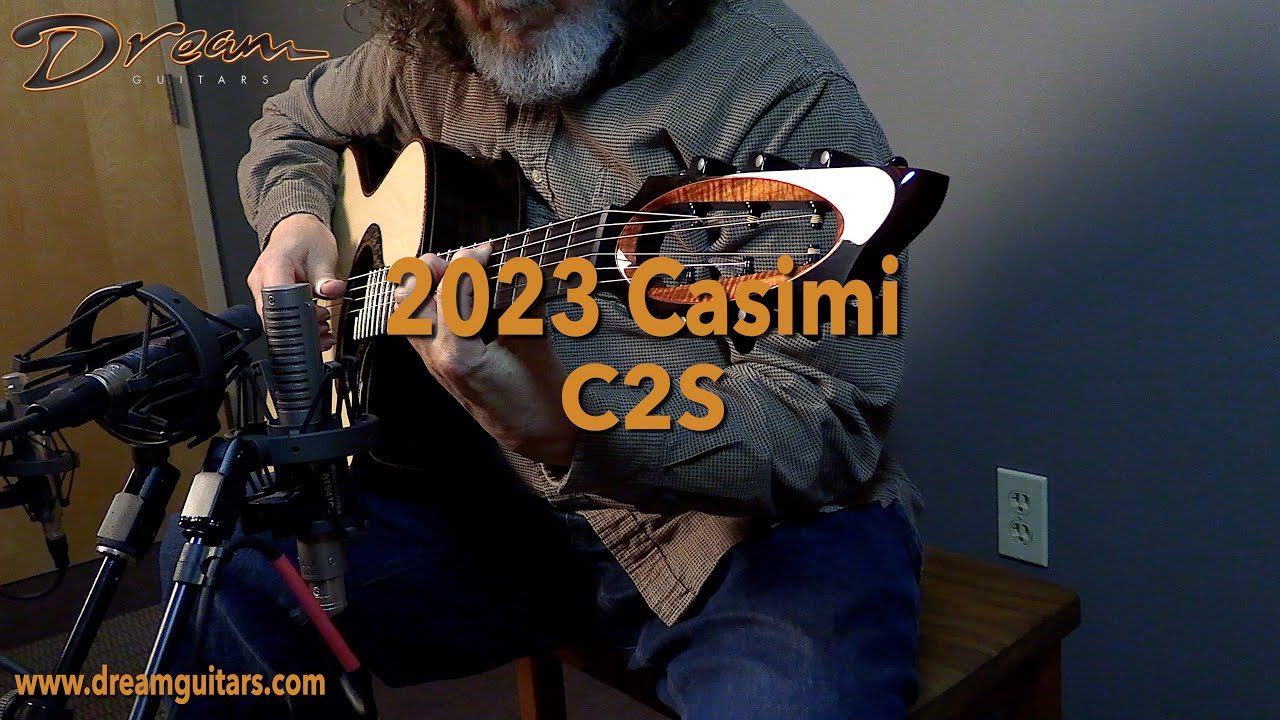 Совершенно новый Casimi C2S, африканское черное дерево/альпийская лунная ель