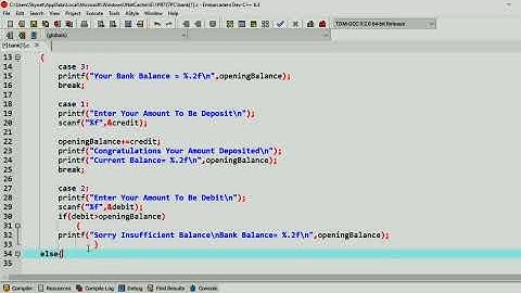 ATM c program with source code how to create a simple atm machine in c programming #cprogramming