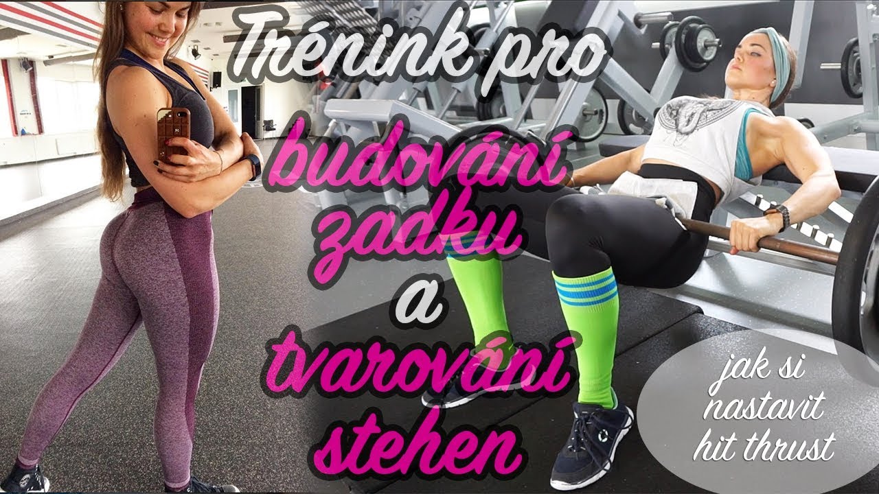 Trénink pro BUDOVÁNÍ ZADKU🍑 a TVAROVÁNÍ STEHEN | VEGAN BIKINI DENÍK 6. díl