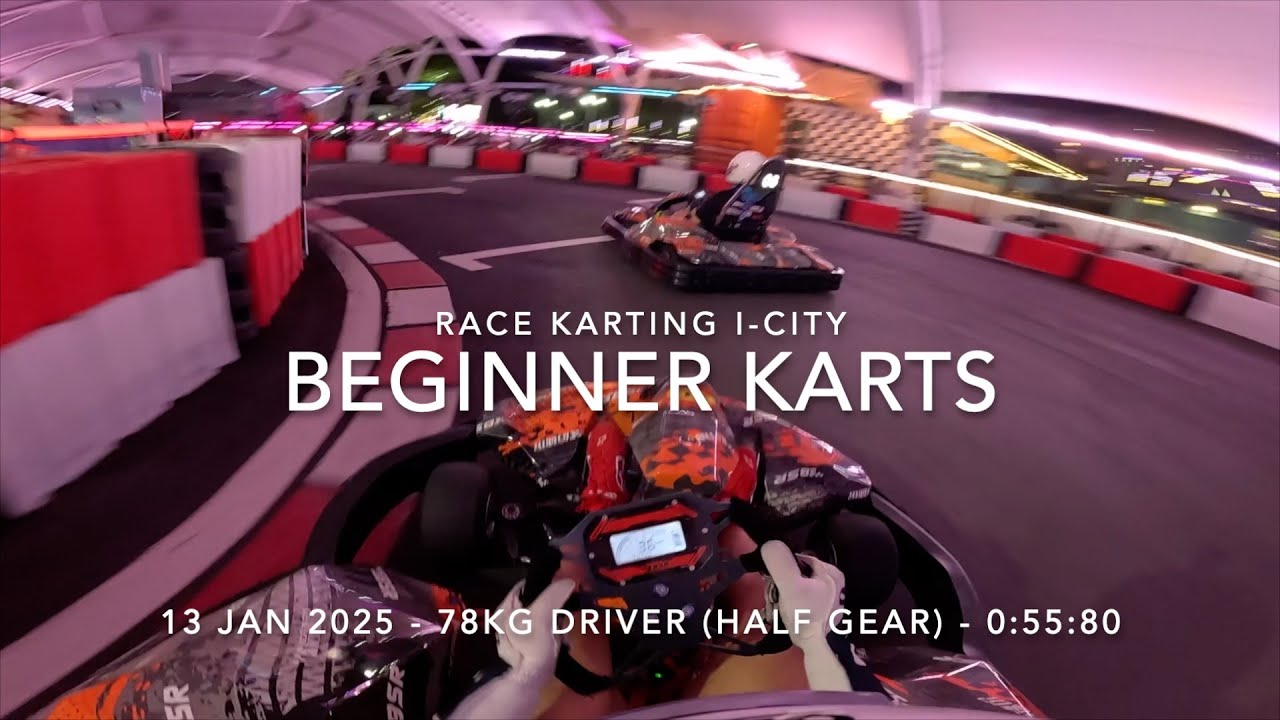 Race Karting i-City (Shah Alam) – Beginner Kart – Hot Lap – 