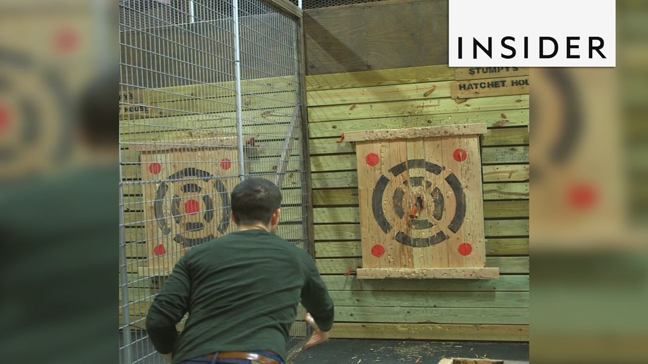 New Jersey is home to the nation’s first hatchet throwing range YouTube