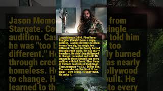 Jason Momoa Was Homeless and Broke — Hollywood Said He Was "Too Big to Cast"#dc #movie