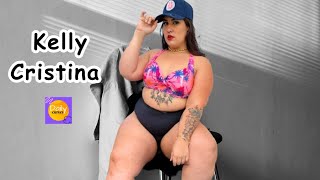 Kelly Cristina: How She Uses Her Platform To Inspire Others | Brazilian Plus Size Motivation | Wiki