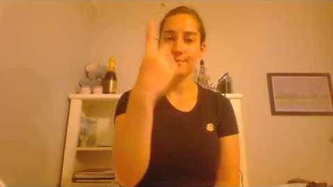 ASL 102 Lesson 10 Assignment 1