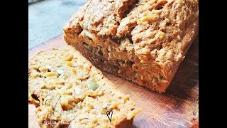 HEALTHY VEGAN BANANA PUMPKIN BREAD - ERIKA'S RECIPE | Connie's RAWsome kitchen