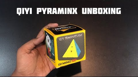 QIYI PYRAMINX UNBOXING | RUBICLE |