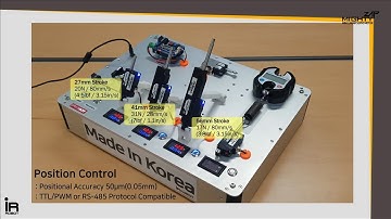 Mini Linear Servos promotional video