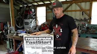 Barry Nobles Tries Out Freshpark BMX FastStart Starting Gate
