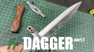 Making a dagger from a ball bearing (part 2)