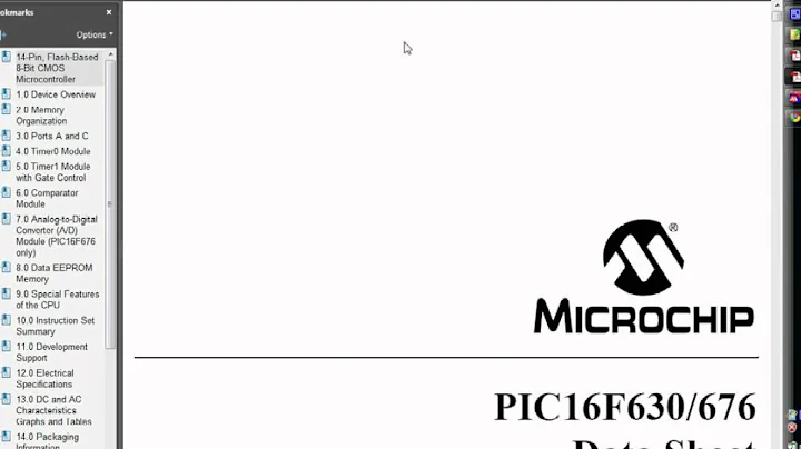 Intro to embedded systems design with microchip PIC Microcontrollers