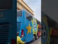 📽 Le bus des leopards en route pour le #StadeDesMartyrs 🔥🔥 #RDC #SENEGAL #fooood