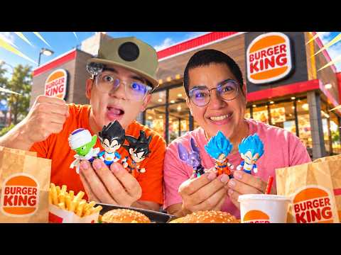 WE WENT LOOKING FOR THE DRAGON BALL COLLECTION AT BURGER KING!