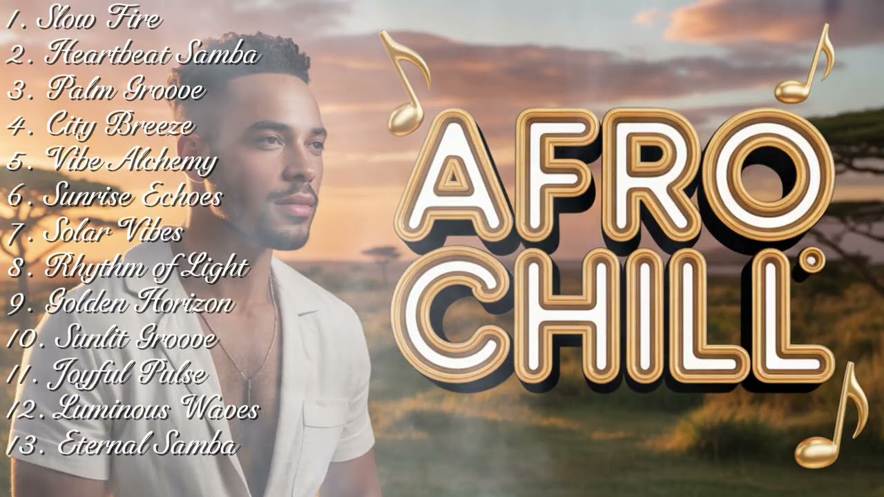 Afro Easy Listening Mix 2026 🪵 Slow Fire: Chilled Afrobeat for Study, Work, and Relaxing