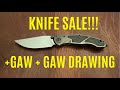 Knife Sale (with GAW and GAW Drawing)!!! Microtech, Spyderco, CKF, Cold Steel, Reate, and More!!!