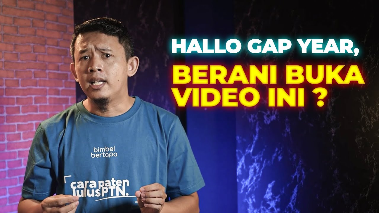 VIDEO INI UNTUK GAP YEAR :  BERANI GAK BUKA ⁉️