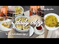 a cozy snowy day vlog 🌨️☕️ | easy tart, easy dinner recipe, cozy city walks & coffee