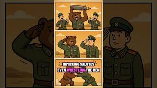Meet Wojtek the Bear, Polish Army Corporal (WWII) #shorts #wwii #didyouknow #funfacts #mindblown
