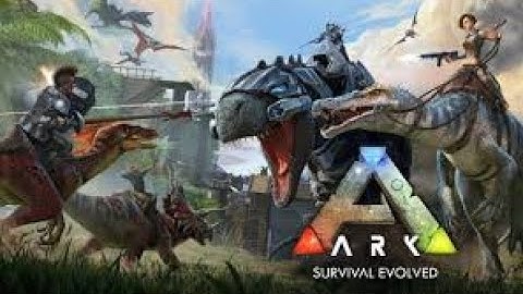 Ark Survival Evolved - Taming our first dino