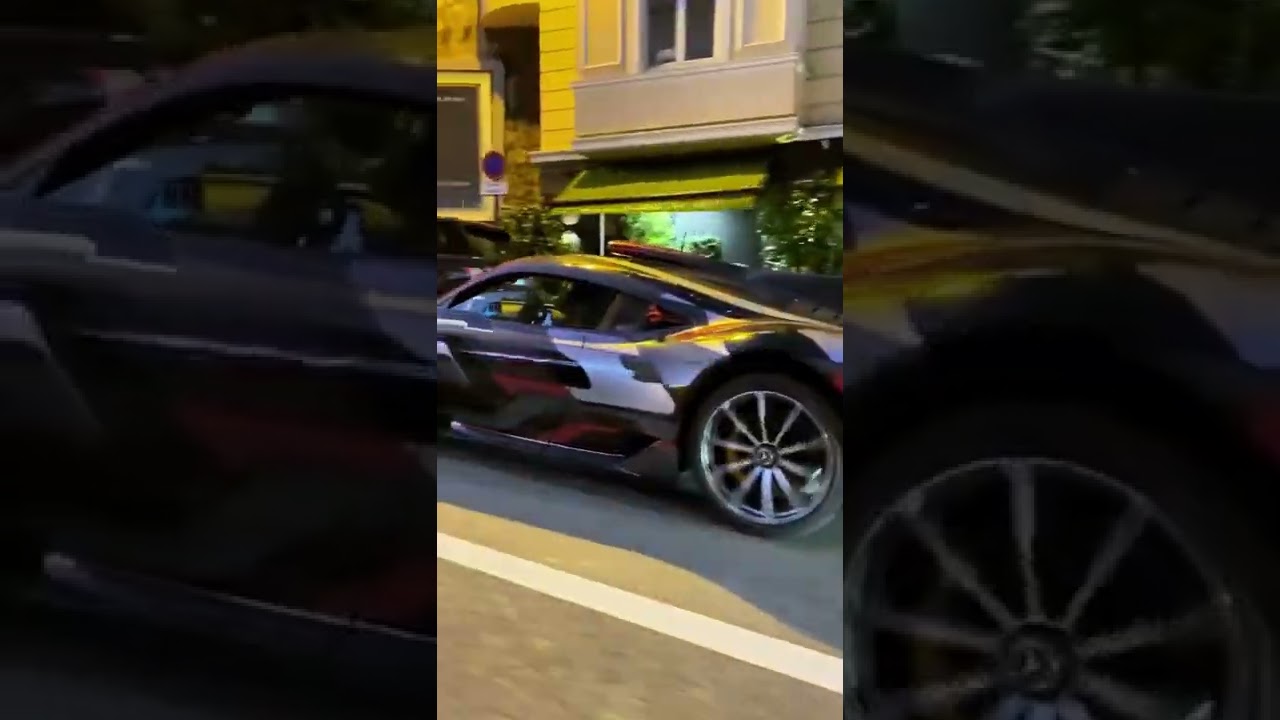 Mercedes AMG Project One Testing in Monaco 