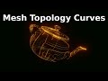 Abstract graphics mesh topology curves with geometry nodes  blender 40   tutorial