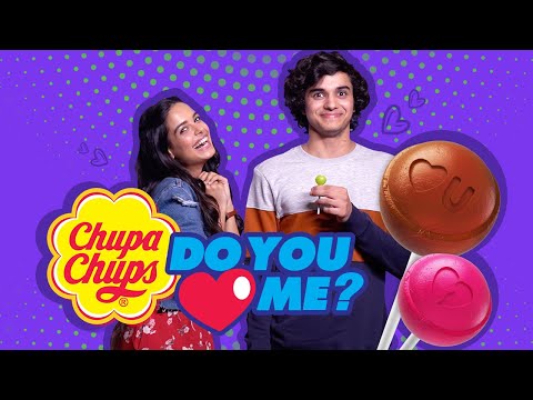 Chupa Chups Gum Filled Lollipop : Do You Love Me?