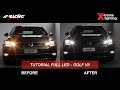 [ITA] Volkswagen Golf VII model year 2017 Conversione Led - Simoni Racing