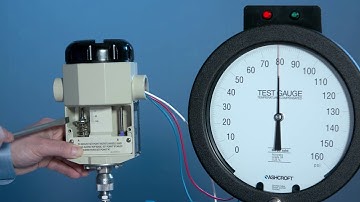 Calibration Procedures for the Ashcroft P-Series Snap Action Switch Pressure Control