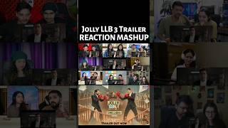 Jolly LLB 3 Trailer REACTION MASHUP #bollywood #shortsfeed #shorts #jollyllb3