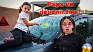 LA PUNITION et LE PRANK de KAMILIA  PAPA n'est pas CONTENT
