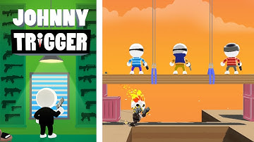 JOHNNY TRIGGER ALL LEVELS 740 | BOSS FIGHTGAMEPLAY WALKTHROUGH PART 37