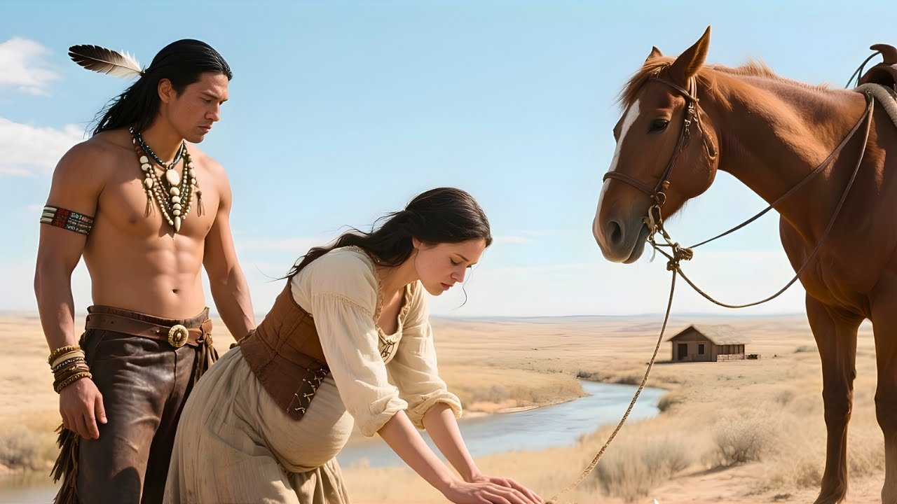 Die schwangere Frau flüsterte: „Bitte… komm nicht näher“, doch der Apache machte noch einen Schritt