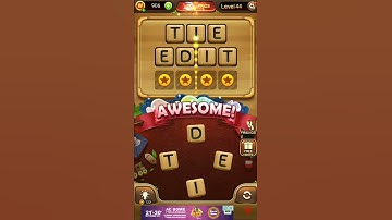 Word Connect Level 44 Answers with Bonus