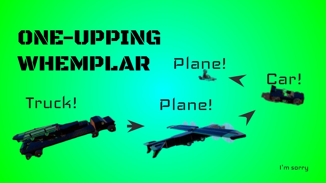 Truck Launches Plane that Transforms into a Car that Transforms into a ...