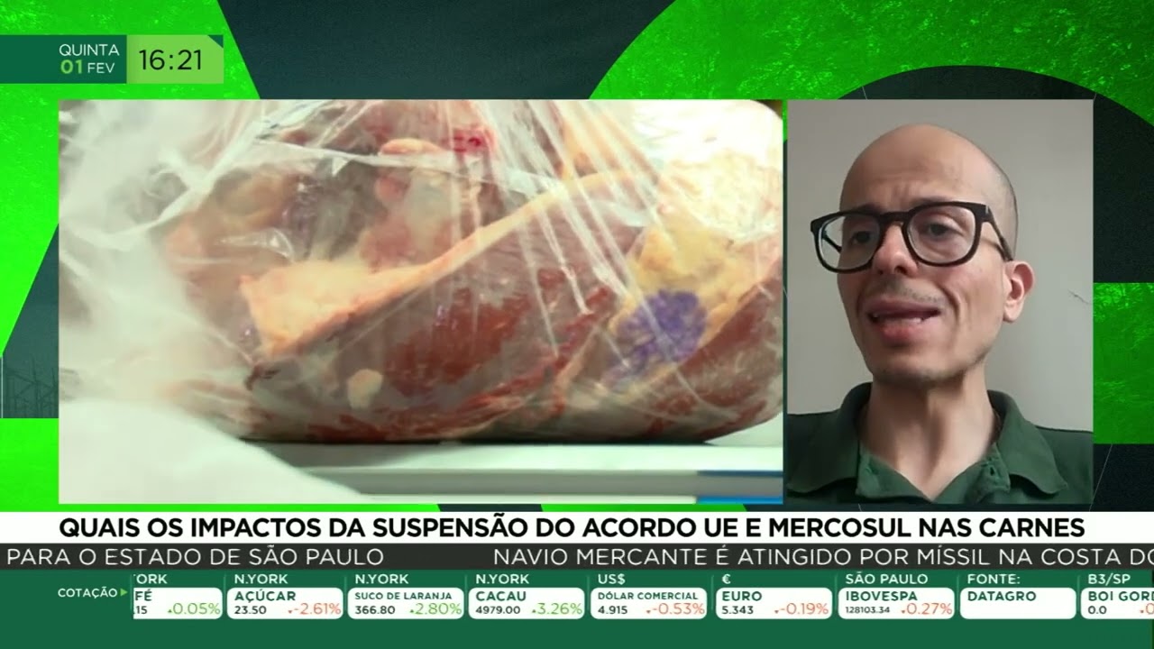 Quais os impactos da suspensão do acordo UE e Mercosul nas carnes?
