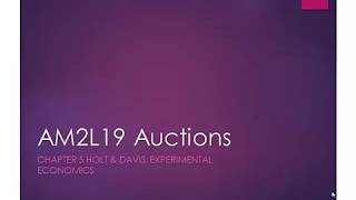 AM2L19 Auctions