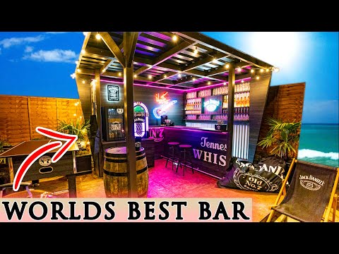 I Built The WORLDS BEST Garden BAR | Back Garden Ideas