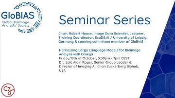 GloBIAS seminar series: Harnessing Large Language Models for Bioimage Analysis with Omega