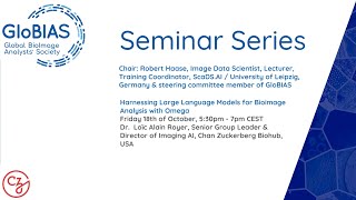 GloBIAS seminar series: Harnessing Large Language Models for Bioimage Analysis with Omega