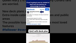 If you’re going to use my QM2 video, have the decency to acknowledge its creator #cruisenews